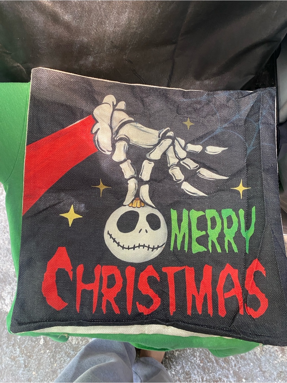 nightmare before Christmas Pillow case